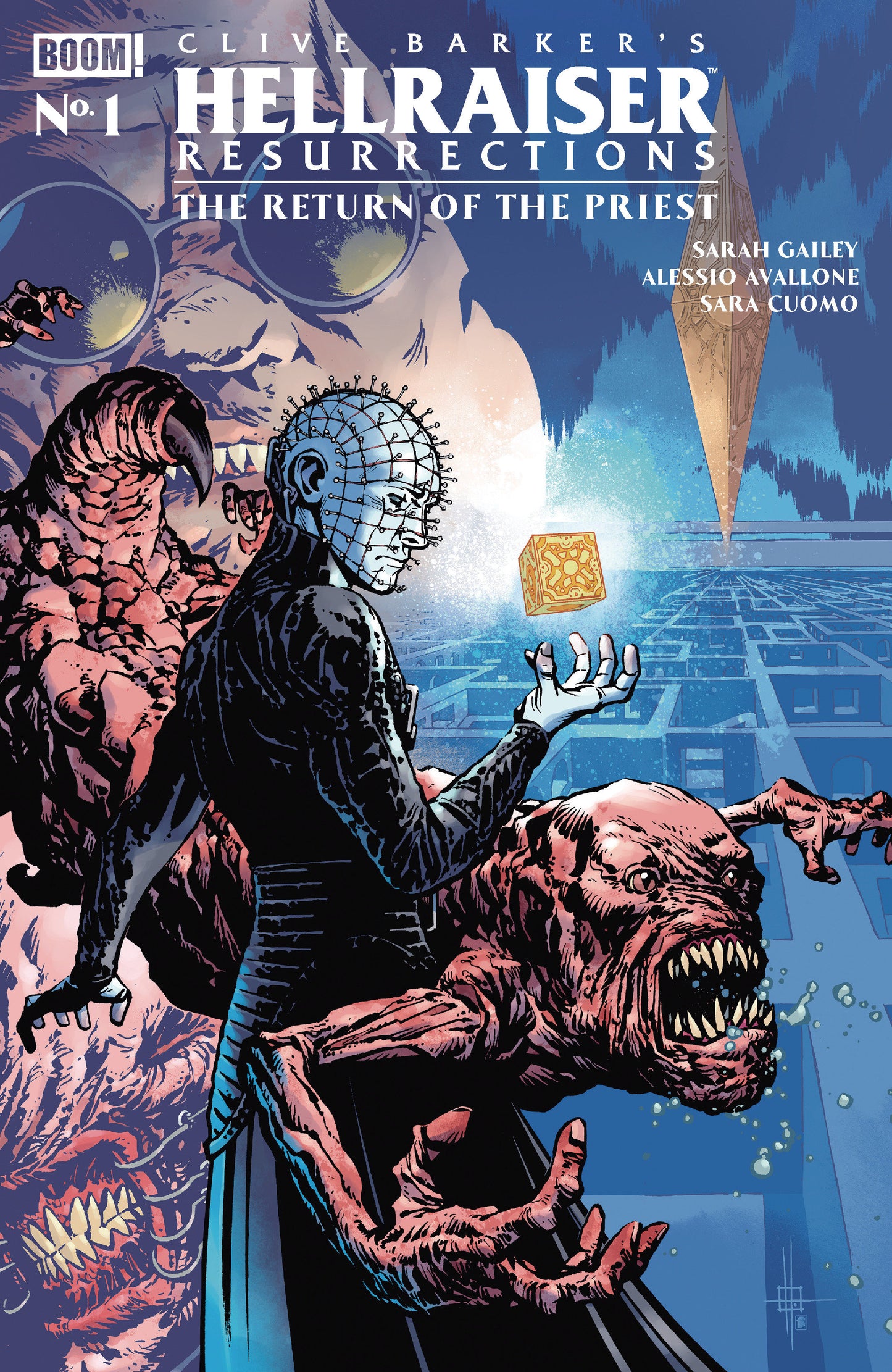 HELLRAISER: RESURRECTIONS - THE RETURN OF THE PRIEST #1 A MAIN (DRESSED, HOWARD)