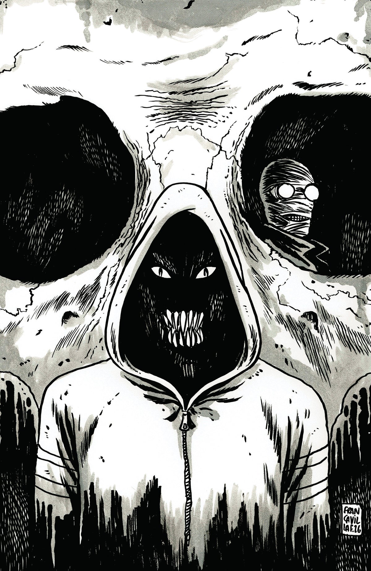STUFF OF NIGHTMARES: THE HOODIE #1 I UNLIMITED VARIANT (FULL ART, FRANCAVILLA)