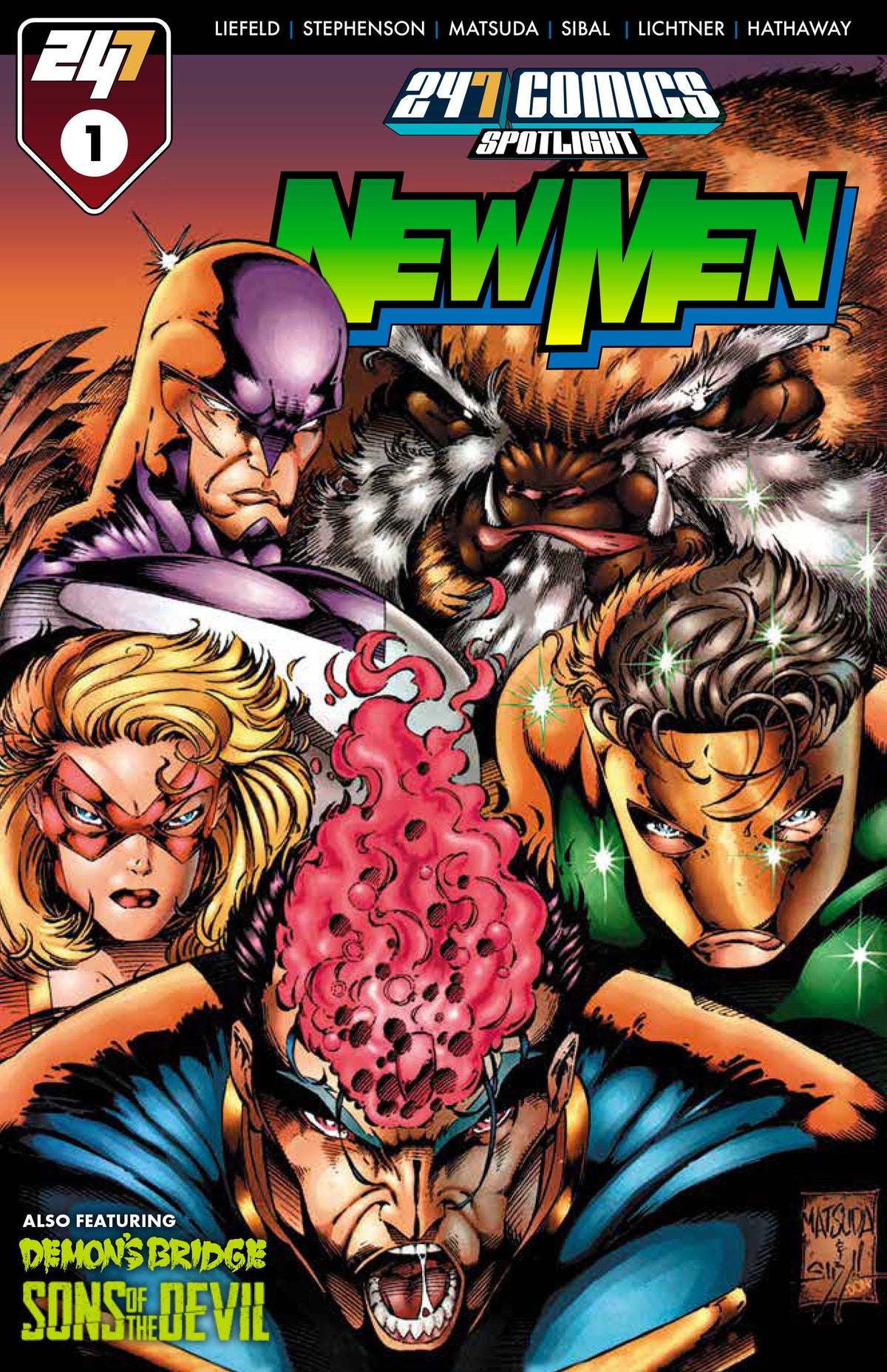 247 COMICS PRESENTS / SPOTLIGHT #1 COVER E - NEWMEN