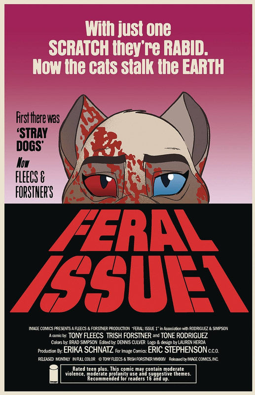 FERAL #1 CVR B FORSTNER & FLEECS