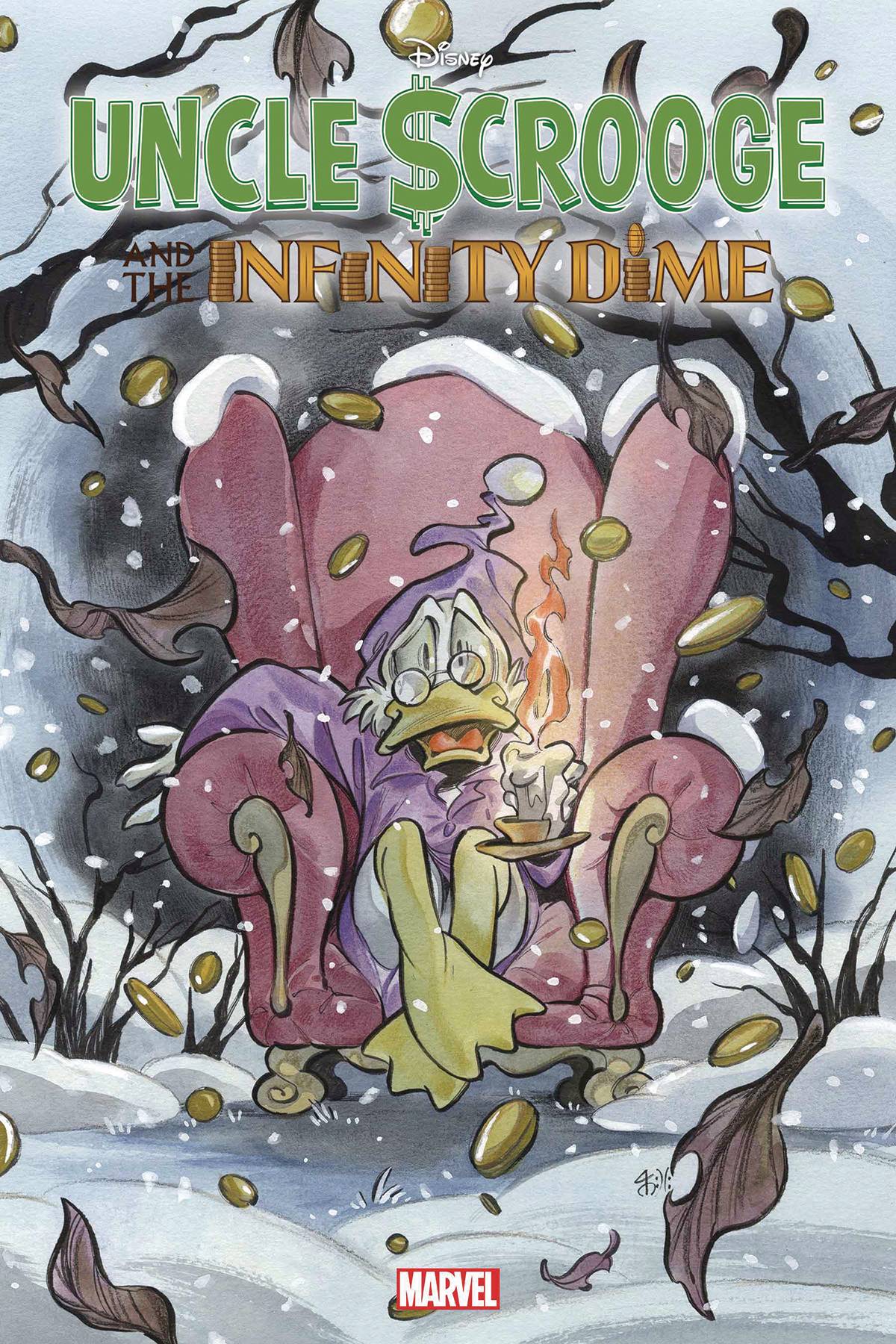 UNCLE SCROOGE INFINITY DIME #1 PEACH MOMOKO VAR