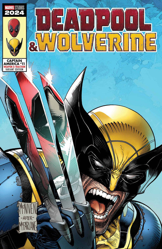 CAPTAIN AMERICA #11 DEADPOOL WOLVERINE WEAPON X-TR