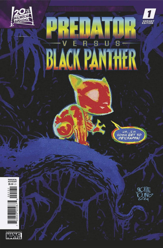 PREDATOR VS BLACK PANTHER #1 (OF 4) SKOTTIE YOUNG