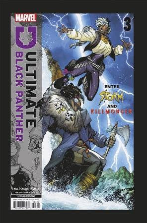 ULTIMATE BLACK PANTHER #3 2ND PTG STEFANO CASELLI
