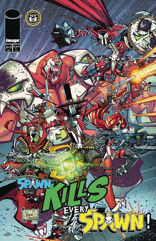 SPAWN KILLS EVERY SPAWN #3 (OF 5) CVR A DUENAS