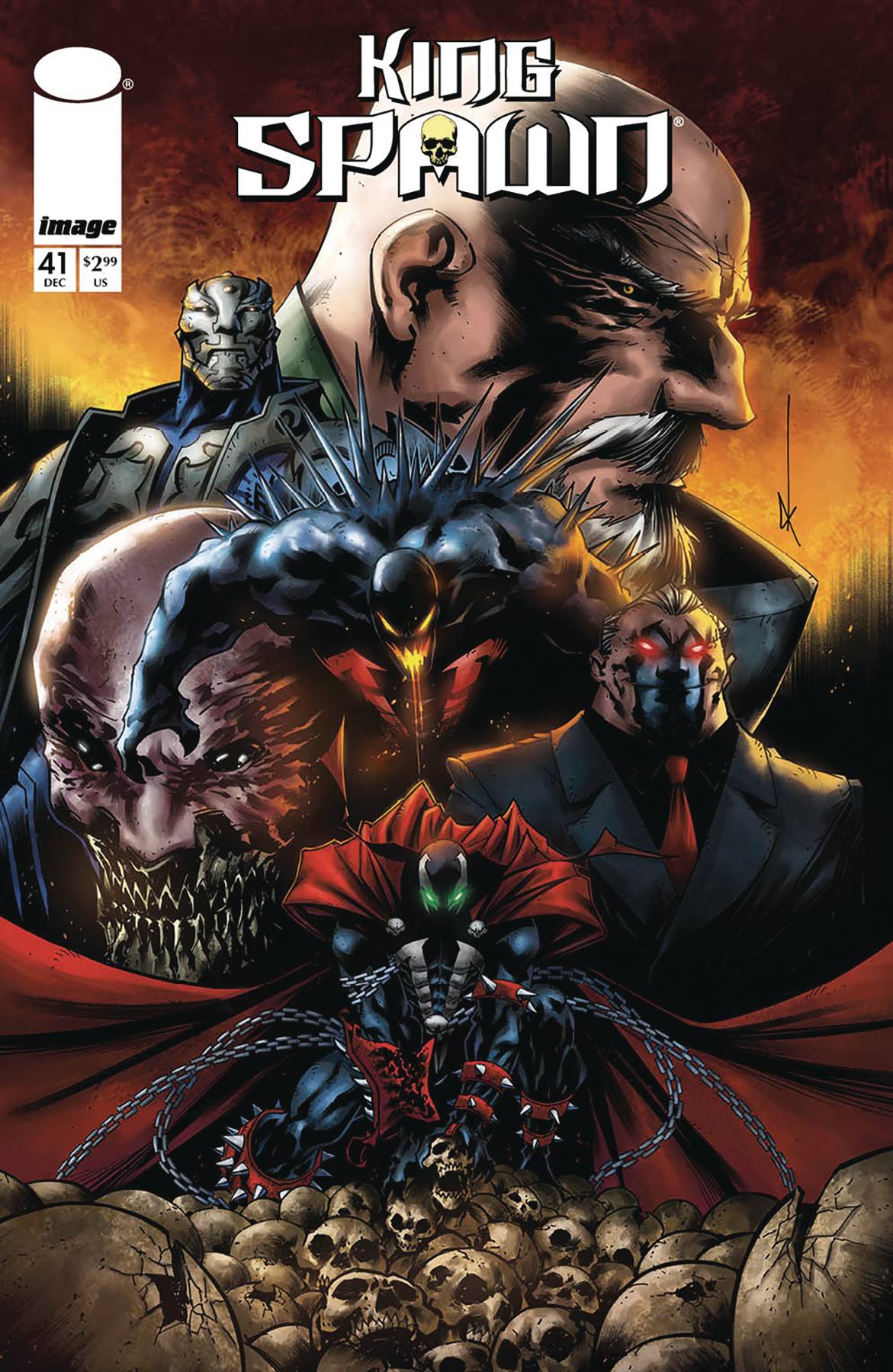 KING SPAWN #41 CVR B KEENE