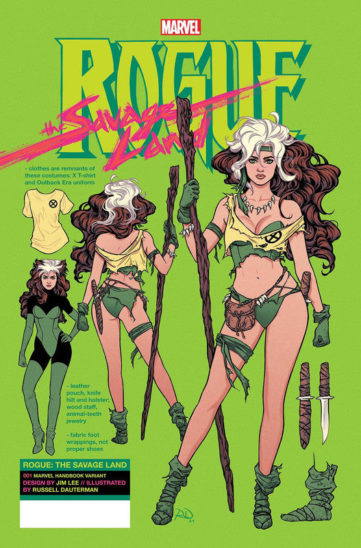 ROGUE THE SAVAGE LAND #1 (OF 5) RUSSELL DAUTERMAN