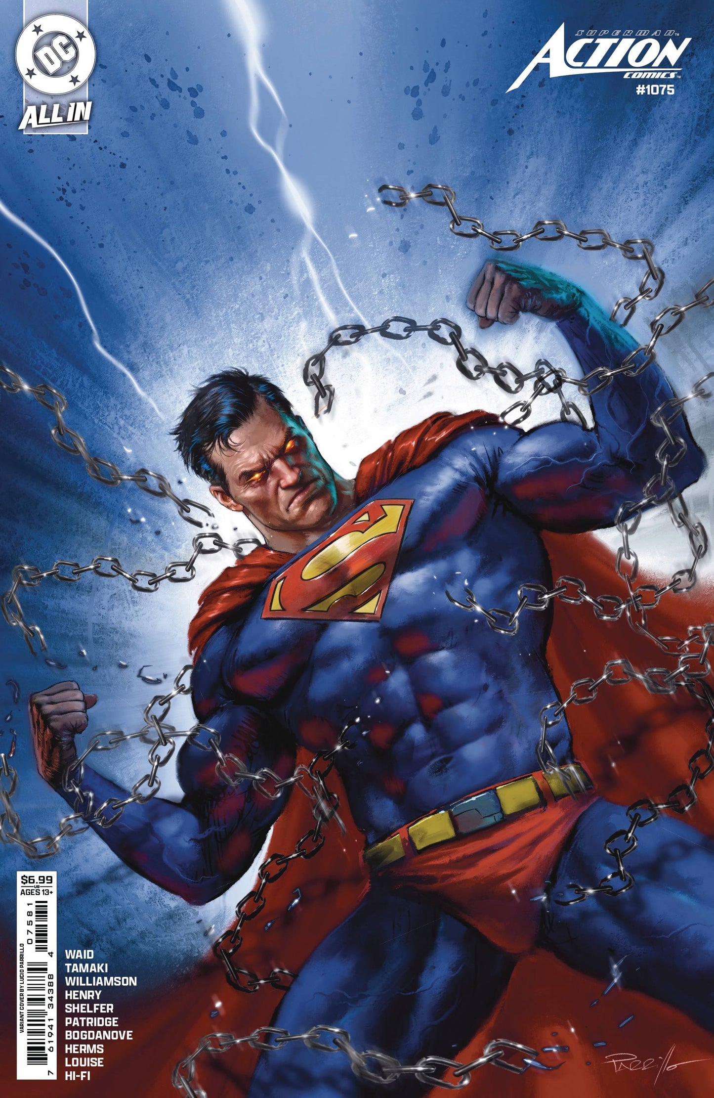 ACTION COMICS #1075 CVR E LUCIO PARRILLO CSV