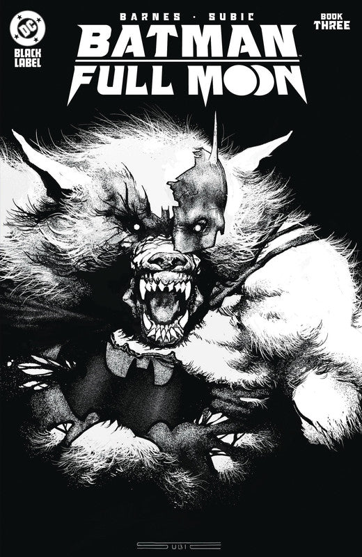 BATMAN FULL MOON #3 (OF 4) CVR A STEVAN SUBIC GITD