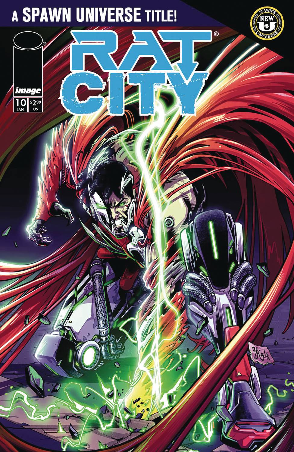 SPAWN RAT CITY #10 CVR A CARLOS