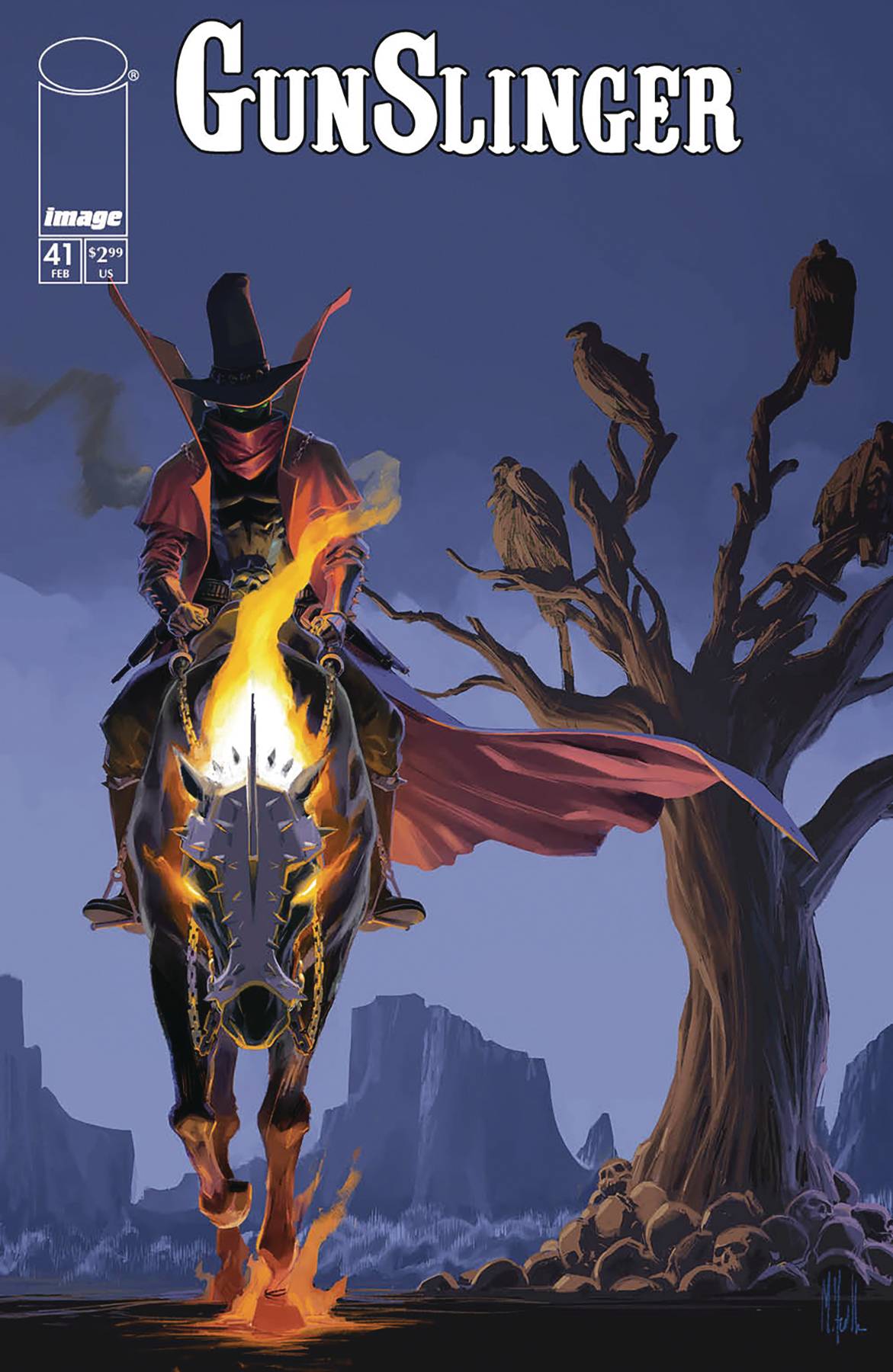 GUNSLINGER SPAWN #41 CVR B FAILLA