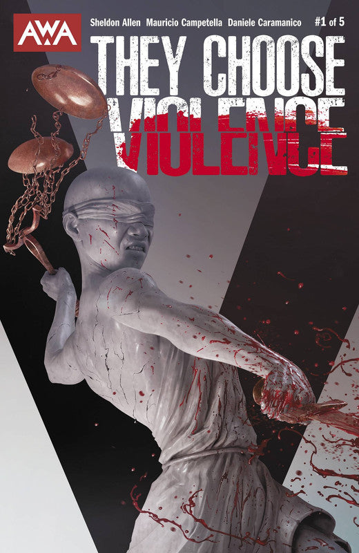 THEY CHOOSE VIOLENCE #1 (OF 5) CVR A RAHZZAH (MR)