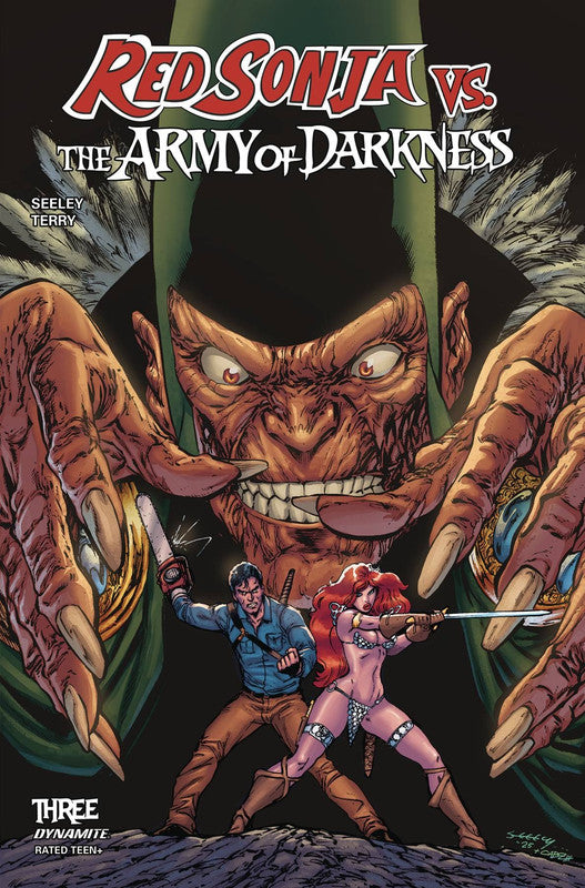 RED SONJA VS AOD #3 CVR B SEELEY