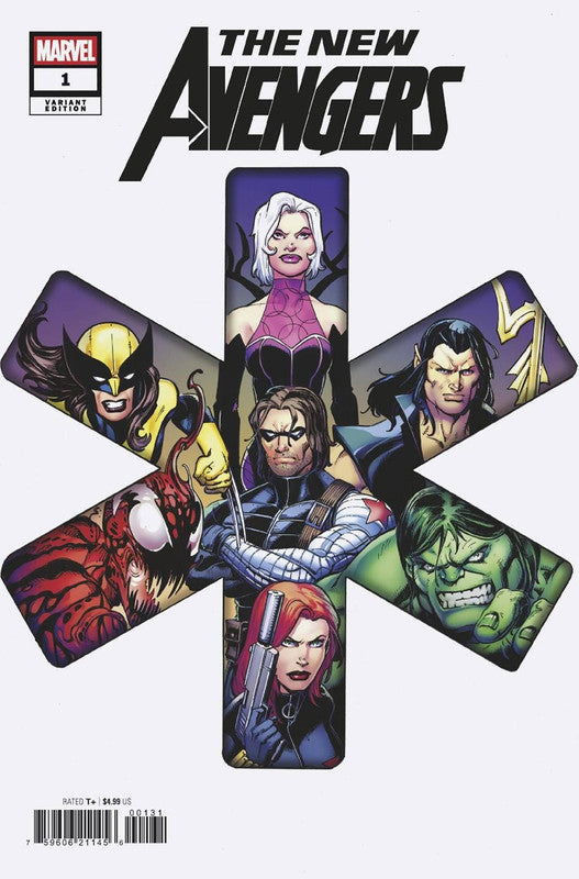 NEW THUNDERBOLTS #1 MARK BAGLEY VAR
