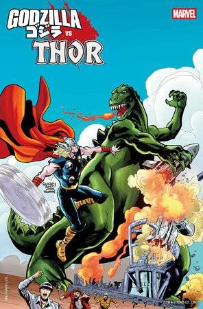 GODZILLA VS THOR #1 GUIDRY KING OF MONSTERS HOMAGE VAR