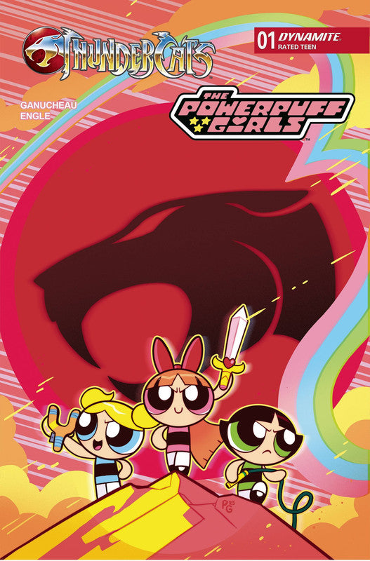 THUNDERCATS POWERPUFF GIRLS #1 CVR A GANUCHEAU