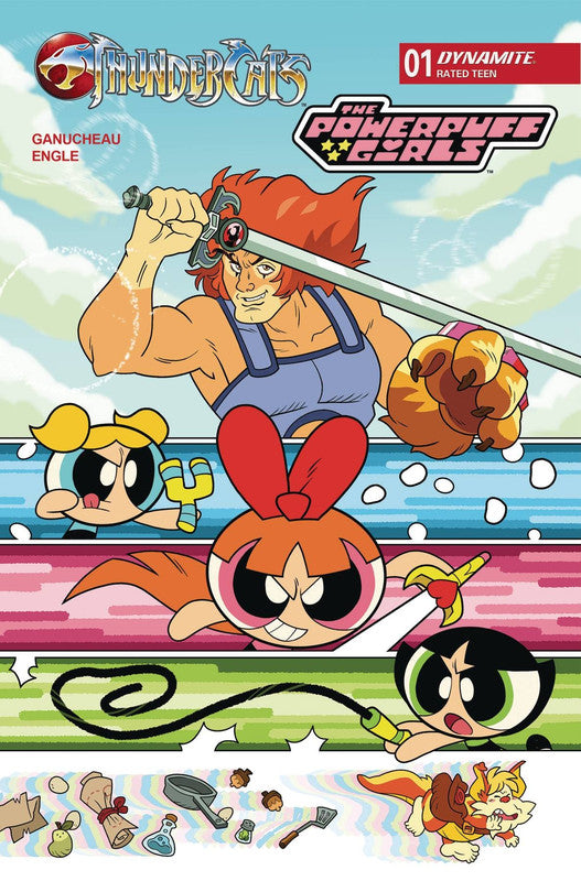 THUNDERCATS POWERPUFF GIRLS #1 CVR B ENGLE