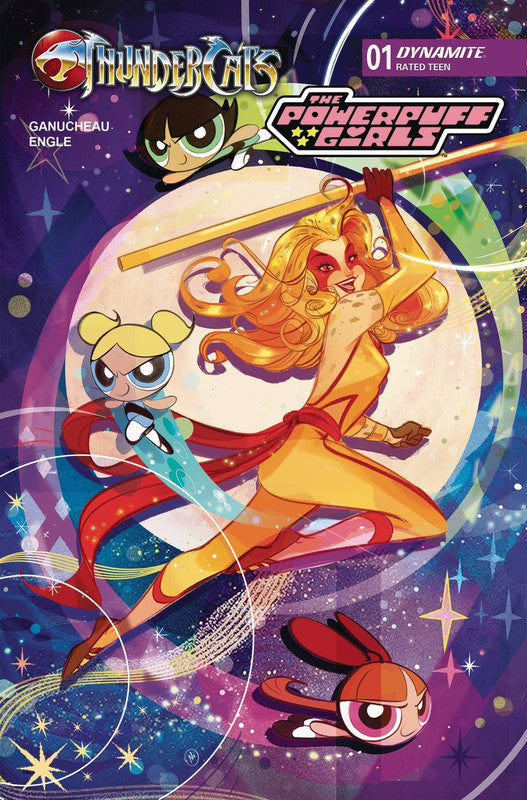 THUNDERCATS POWERPUFF GIRLS #1 CVR E BALDARI