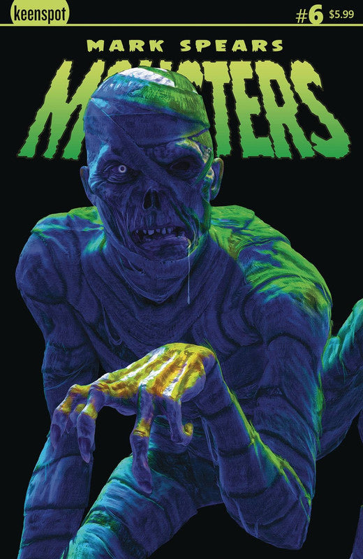MARK SPEARS MONSTERS #6 CVR B CURSED MUMMY