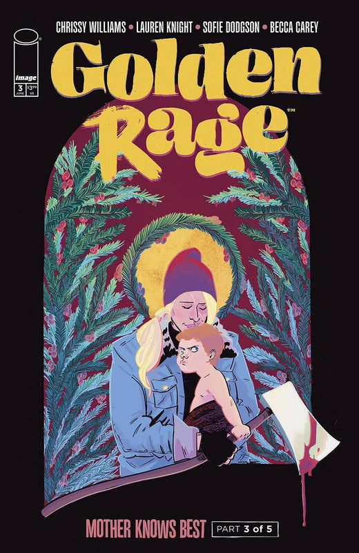 GOLDEN RAGE MOTHER KNOWS BEST #3 (OF 5) CVR A LAUREN KNIGHT