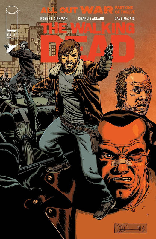 WALKING DEAD DELUXE #115 CVR B ADLARD MCCAIG VAR