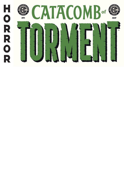 EC CATACOMB OF TORMENT #1 CVR D BLANK SKETCH (MR)
