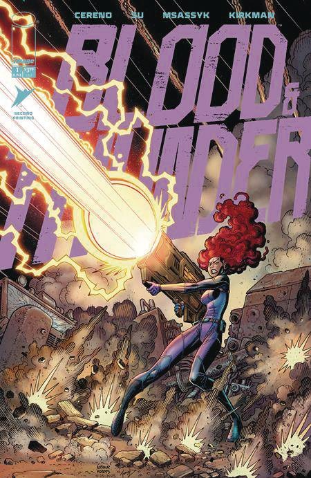 BLOOD & THUNDER #1 2ND PTG CVR A ADAMS LEHOUX VAR