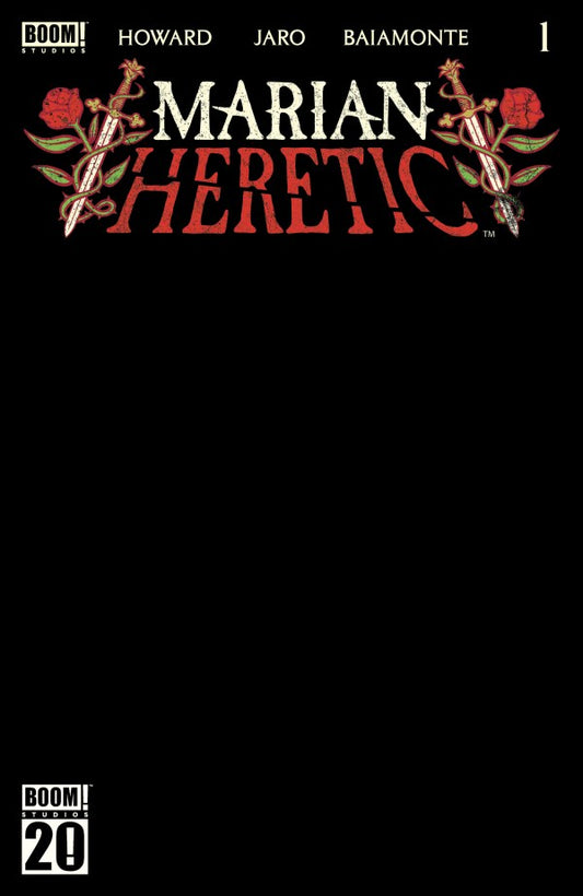 MARIAN HERETIC #1 CVR H BLACK SKETCH VAR