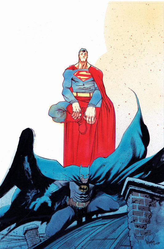 BATMAN SUPERMAN WORLDS FINEST #43 CVR D JAMES HARREN CARD STOCK VAR