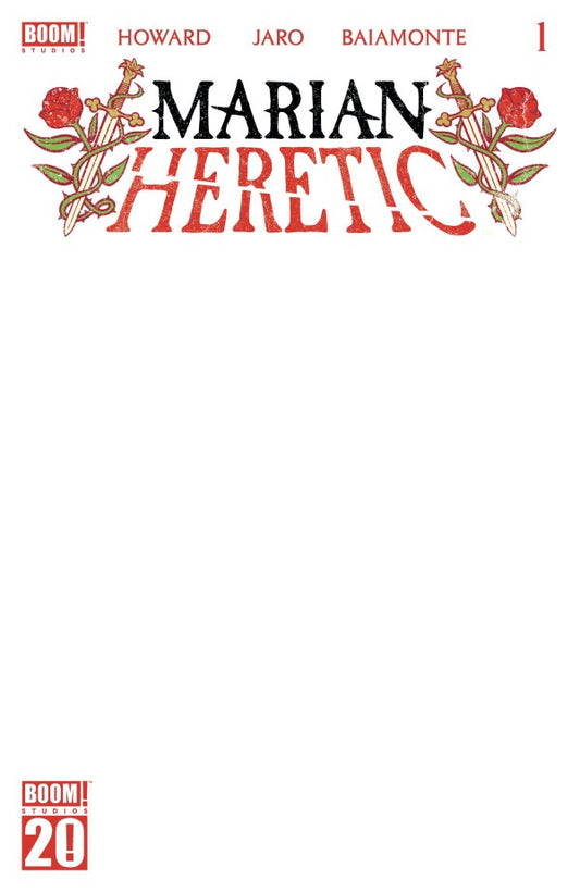 MARIAN HERETIC #1 CVR I WHITE SKETCH VAR