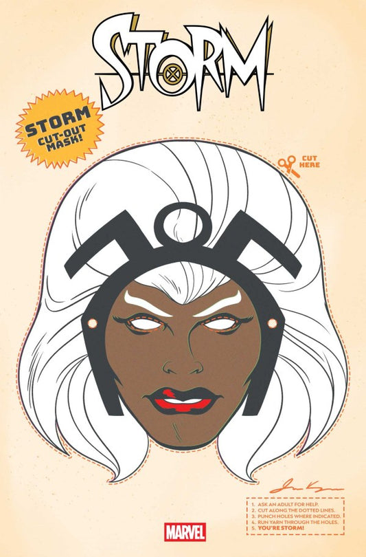 STORM #12 RETRO HALLOWEEN MASK VAR