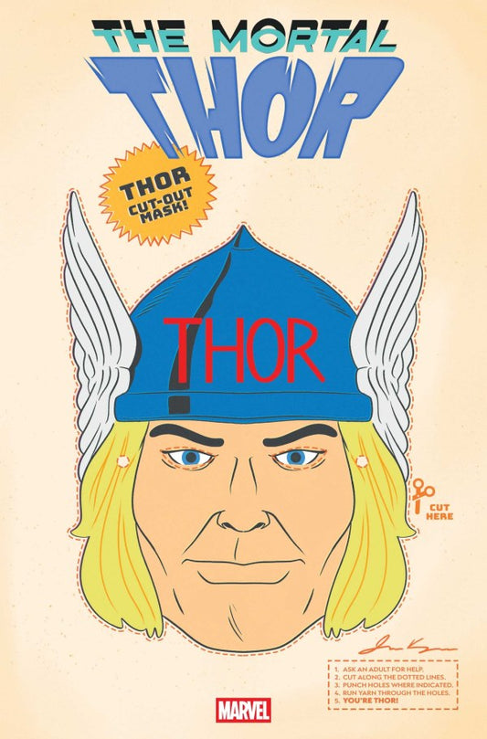 THOR #2 RETRO HALLOWEEN MASK VAR