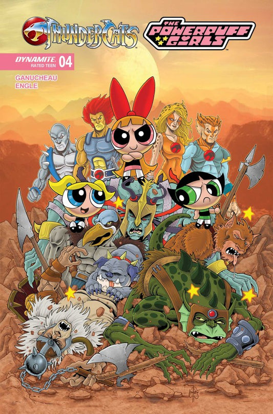 THUNDERCATS THE POWERPUFF GIRLS #4 CVR C CORAN KIZER STONE