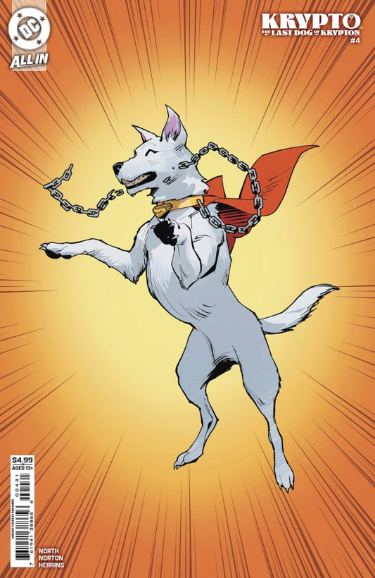 KRYPTO THE LAST DOG OF KRYPTON #4 (OF 5) CVR C DAN MORA CORNER BOX CARD STOCK VAR