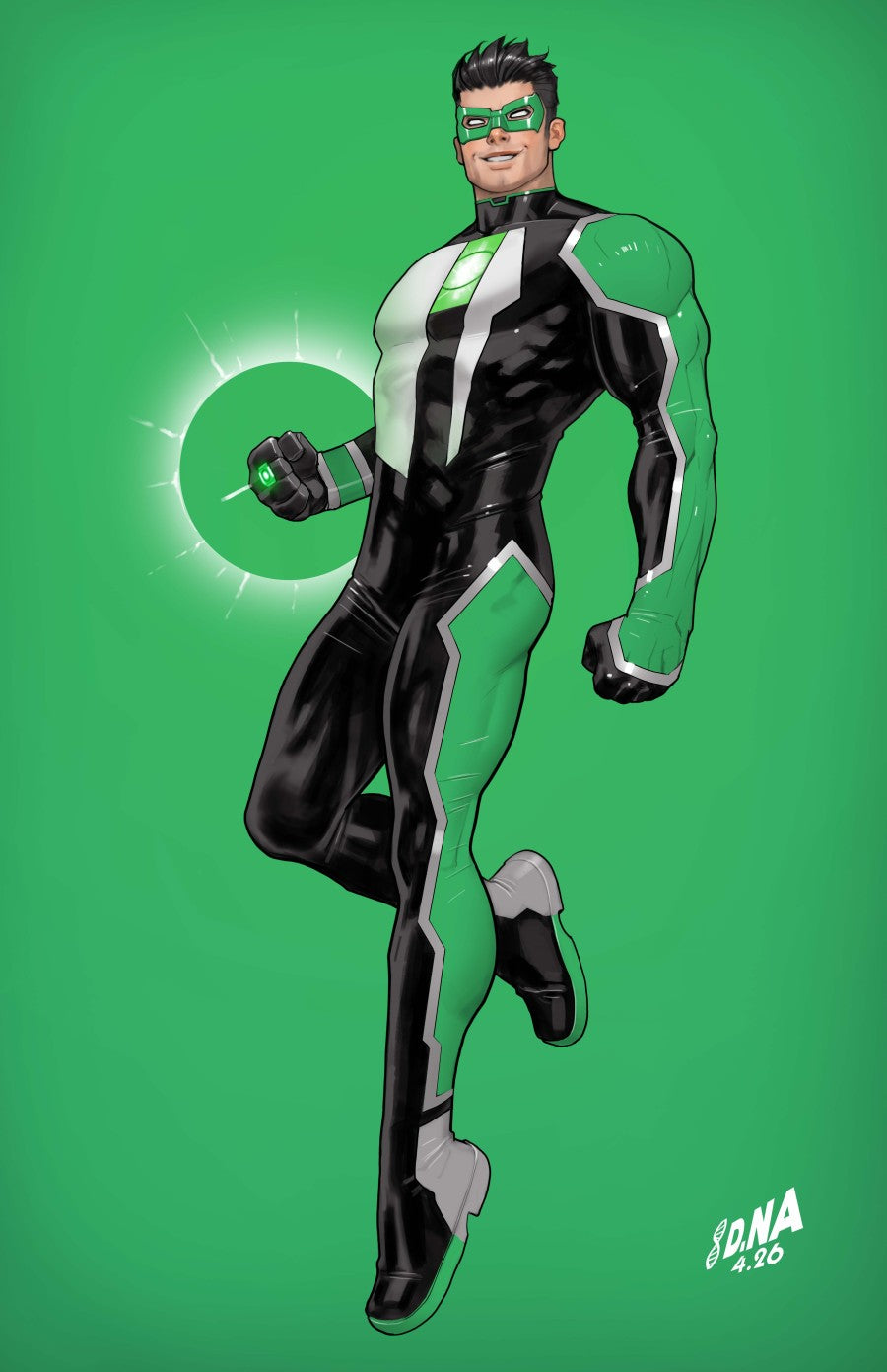 GREEN LANTERN #40 CVR B DAVID NAKAYAMA CARD STOCK VAR (GREEN LANTERN FIRST LIGHT)