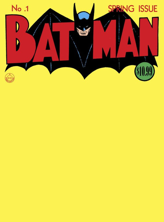 BATMAN (1940) #1 FACSIMILE EDITION CVR C BLANK VAR